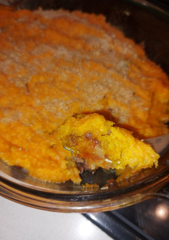 Una foto de Pastel carne y boniato