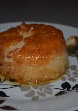 Une photo de Riz au lait au caramel façon Grand mère