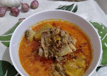 Mudah Cepat Memasak 173. Tulangan Gangan Belamak Praktis Enak