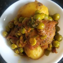 Baby potato curry A picture of Baby potato curry.