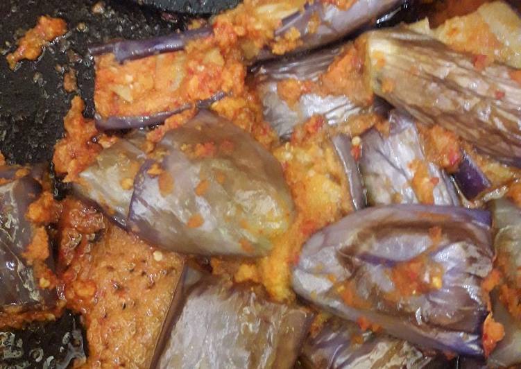 Resep: Terong balado ala mom Fariza Rumahan