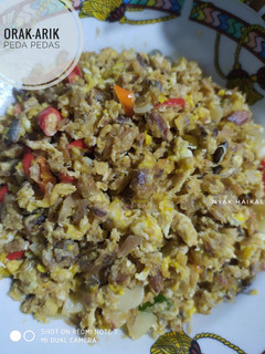 Foto resep Orak-arik Peda