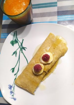 Una foto de Crepas de Avena Fitness