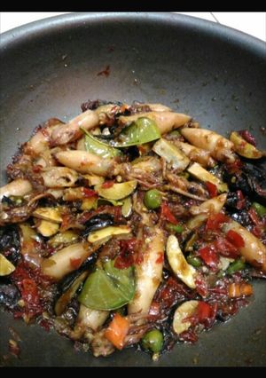 Foto resep Sambal cumi asin
