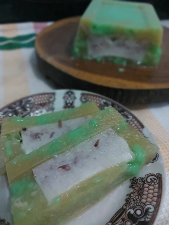 Langkah Gampang Menyiapkan Resep Puding Cendol Kacang Merah yang Uenak Anti Ribet, Bisa Manjain Lidah