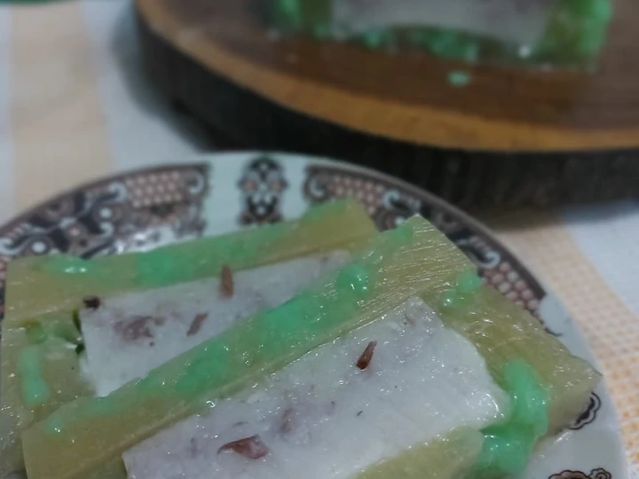 Langkah Gampang Menyiapkan Resep Puding Cendol Kacang Merah yang Uenak Anti Ribet, Bisa Manjain Lidah