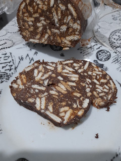 Una foto de Salchichón de Chocolate Fácil