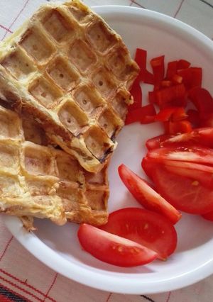 Bundáskenyér gofrisütőben recept fotója
