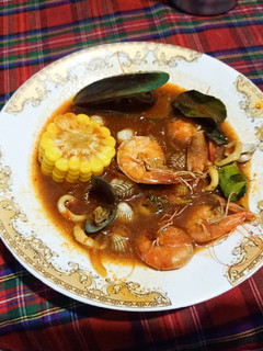 Foto resep Seafood Saus Padang (Udang, Cumi, Kerang)