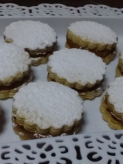 Una foto de Alfajores de Maizena