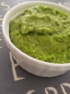 Una foto de Puré de arvejas