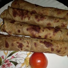 A picture of Brown chapati# author marathon.