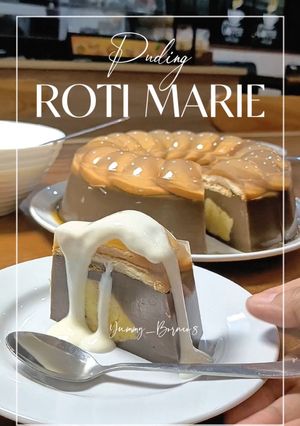 Foto resep Puding Roti Marie