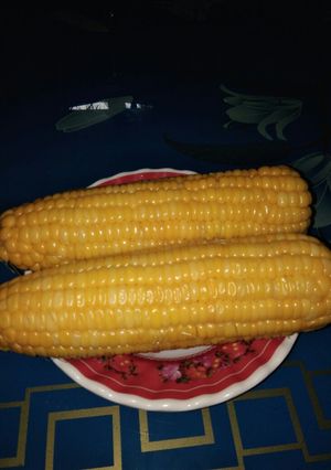 Hình của món Trái bắp nấu.