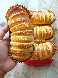 Foto resep Roti Manis Isi Pisang