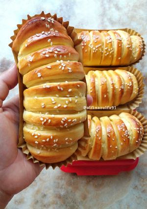 Foto resep Roti Manis Isi Pisang