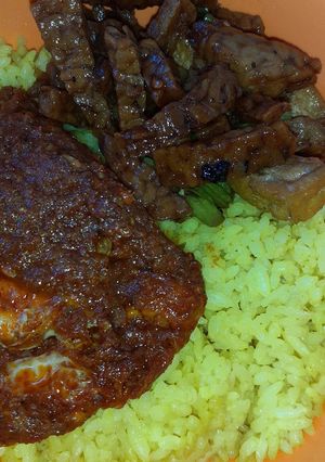 Foto resep Nasi Kuning (Racik Ikan Goreng)