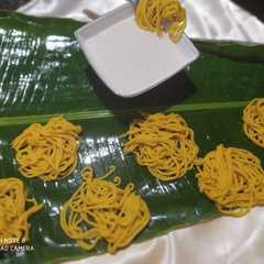 A picture of नारळाच्या दुधातल्या शेवया (आंबा फ्लेवर्ड) (dudhatlya seviya recipe in marathi).