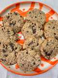 Galletas de avena, chocolate y coco 🍪