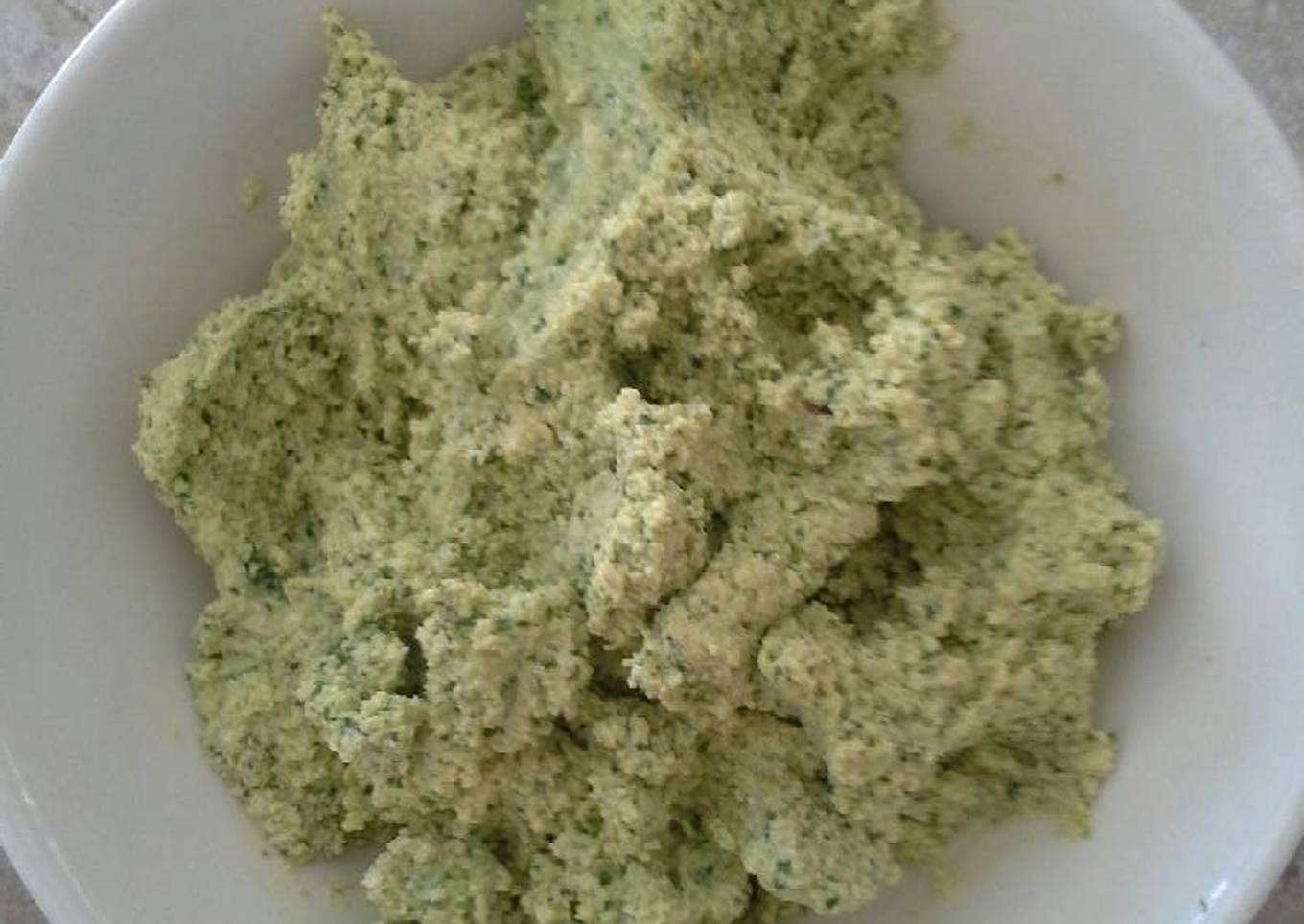 Green tofu spread
