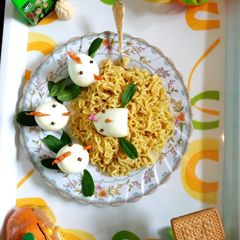 A picture of Chicken Egg Noodles.