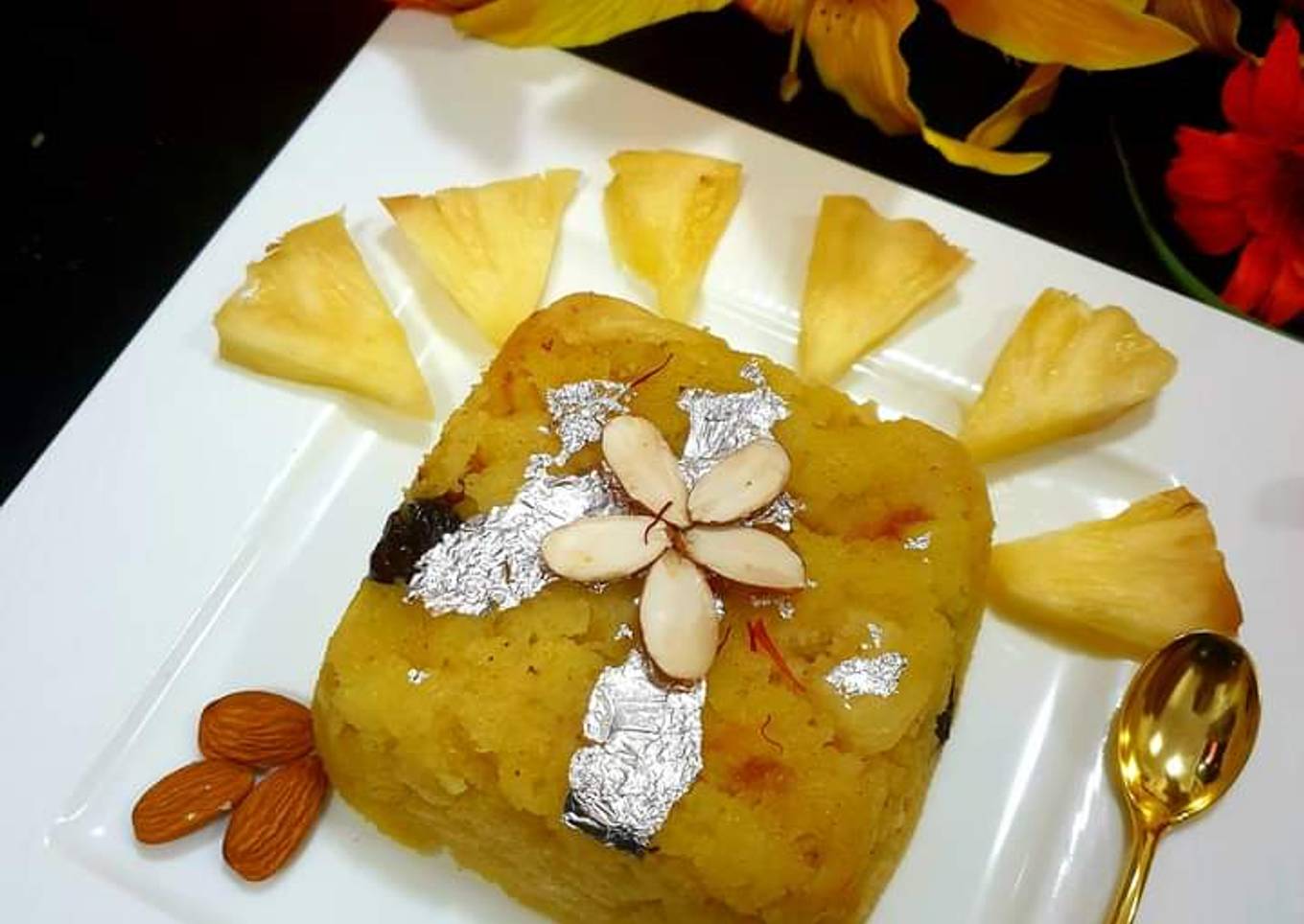 Pineapple halwa