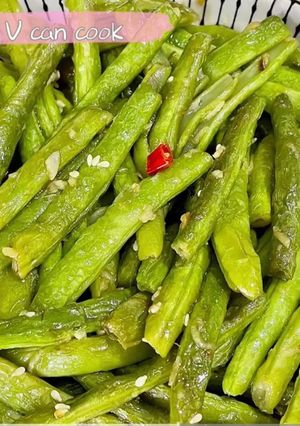 乾扁四季豆 (少辣少油輕量版) 的食譜成品照片