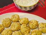 Polpette di ceci e ricotta con salsa allo yogurt