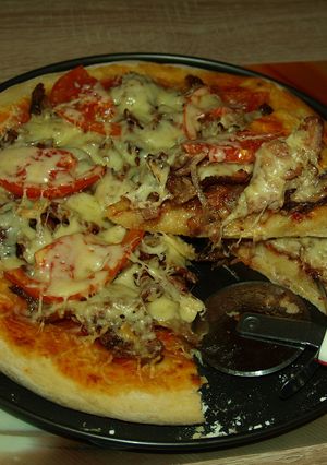 Φωτογραφία της συνταγής Pizza γύρος