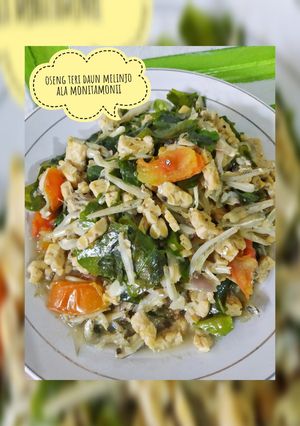 Foto resep Oseng Teri Daun Melinjo