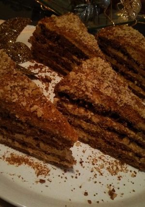 Φωτογραφία της συνταγής Russian honey cake IDEAL