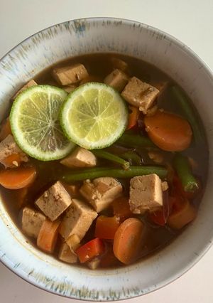 A picture of Quick Tofu Soup.