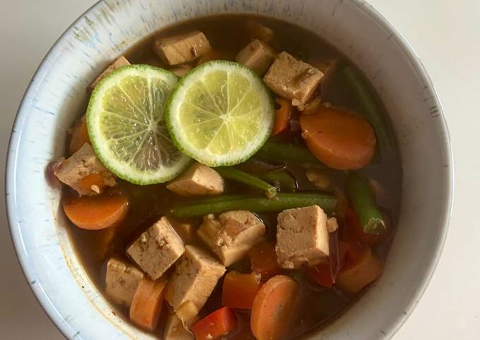 Recipe of Homemade Quick Tofu Soup