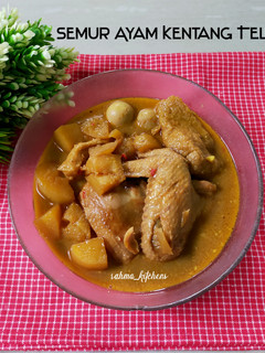 Foto resep Semur Ayam Kentang Telur