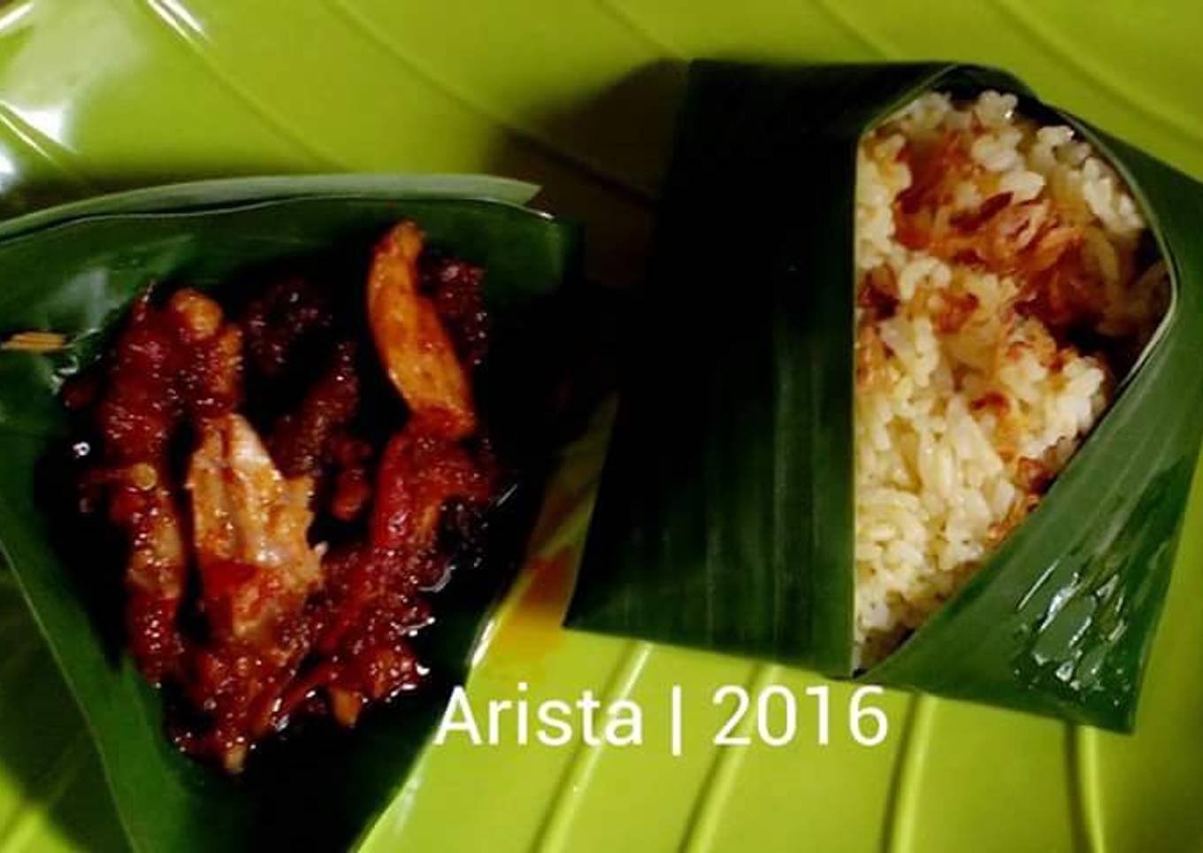 Nasi Kuning Magic Com feat Balado Suwir Ayam
