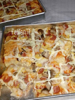 Foto resep Homemade pizza empuk