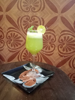 A picture of Mint Cucumber Lemonade.
