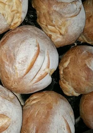 Una foto de Pan de campo
