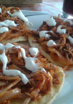 Una foto de Tinga de res