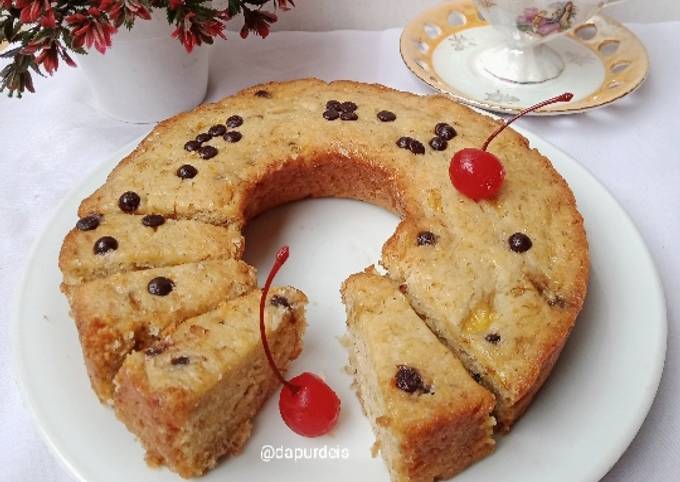 Panduan Masakan Resep Bolu Pisang Panggang Eggless