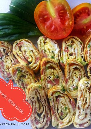 Foto resep Gyeran mari/ korean egg roll