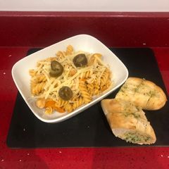 Chicken fajita Pasta A picture of Chicken fajita Pasta.
