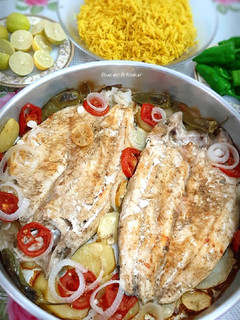 صورة لوصفة سمك مشوي 🐟