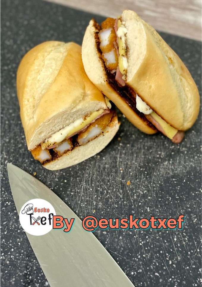 Una foto de 🥖Bocadillo viral de calamares 2.0