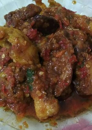 Foto resep Ceker mercon + ampela ati