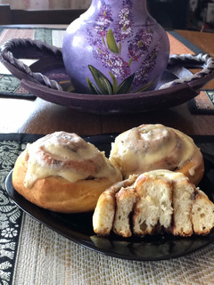 Cinnamon roll -amerikai fahéjas csiga recept fotója