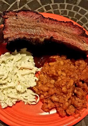 A picture of Dinosaur Beef Ribs.