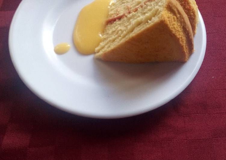 Step-by-Step Guide to Prepare Homemade Victoria sandwich with custard sauce