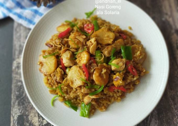 Cara bikin Nasi Goreng ala Solaria Cara bikin Nasi Goreng ala Solaria