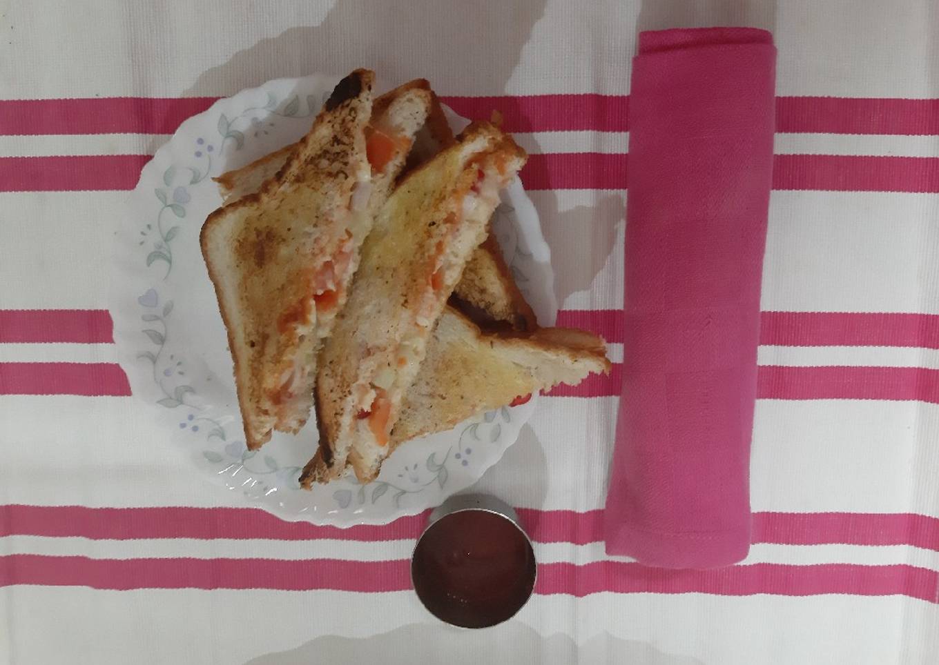 Cheesy Veg sandwich